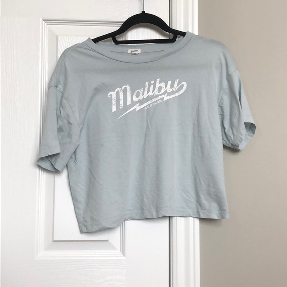 garage cropped malibu tee - Picture 1 of 1